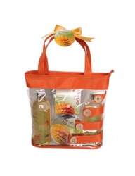 pvc bag bath set